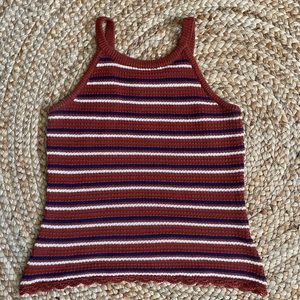 Knit Halter Tank Top